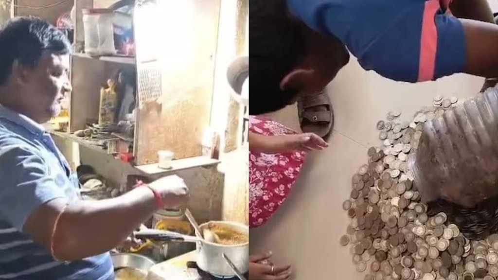 Bachchu Chowdhury, tea stall owner