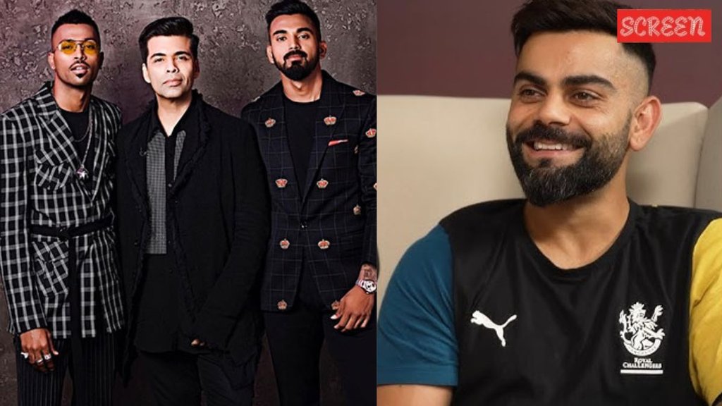 virat kohli, karan johar virat kohli, karan johar