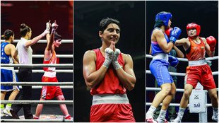 World Boxing Cup, World Boxing Cup Finals, World Boxing, Indian Boxers, Meenakshi Hooda, Preeti Pawar, Arundhati Chaudhary, World Boxing Cup Finals Update, India Gold Medal World Boxing Cup, Meenakshi Hooda Gold Medal World Boxing Cup
