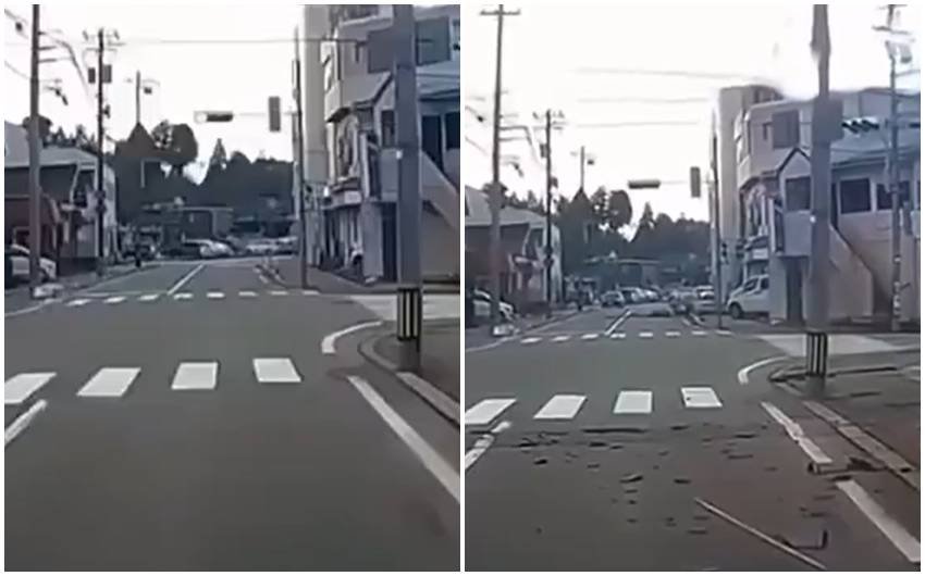 Earthquake and tsunami Japan