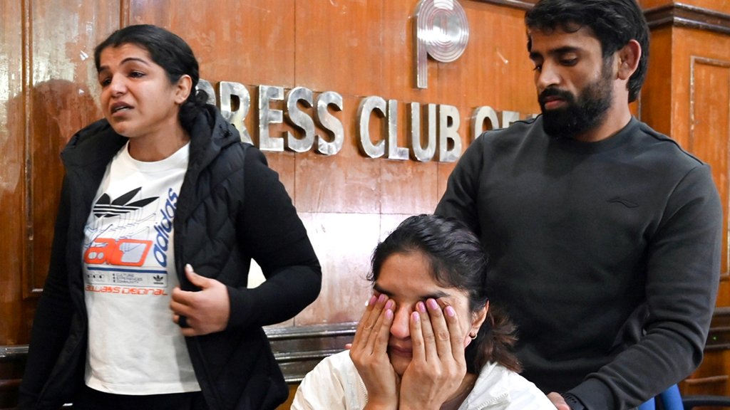 Bajrang Punia News, Sakshi Malik News, Vinesh Phogat Update, WFI Election Case Bajrang Punia News, Sakshi Malik News, Vinesh Phogat Update, WFI Election Case