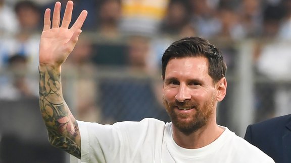 Lionel Messi in Delhi, Messi's India tour, Arun Jaitley Stadium event