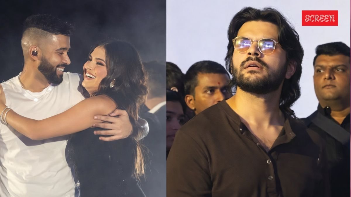 AP Dhillon Tara Sutaria stage video, Veer Pahariya reaction video