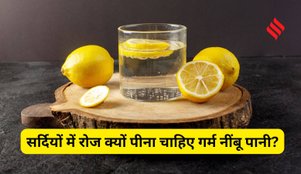 Daily Warm Lemon Water in Winter