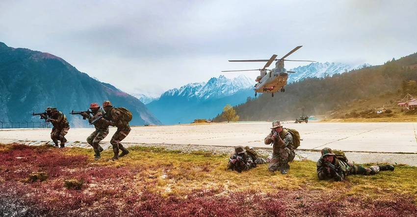 Apache helicopter Indian Air Force