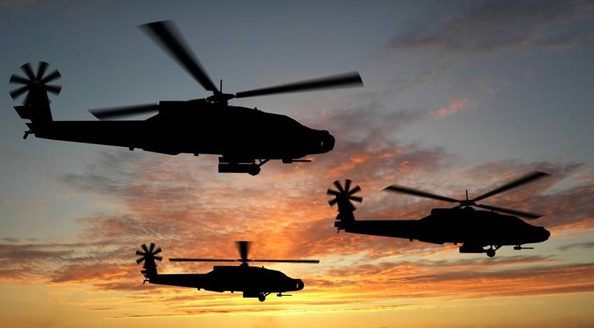 Apache helicopter Indian Army