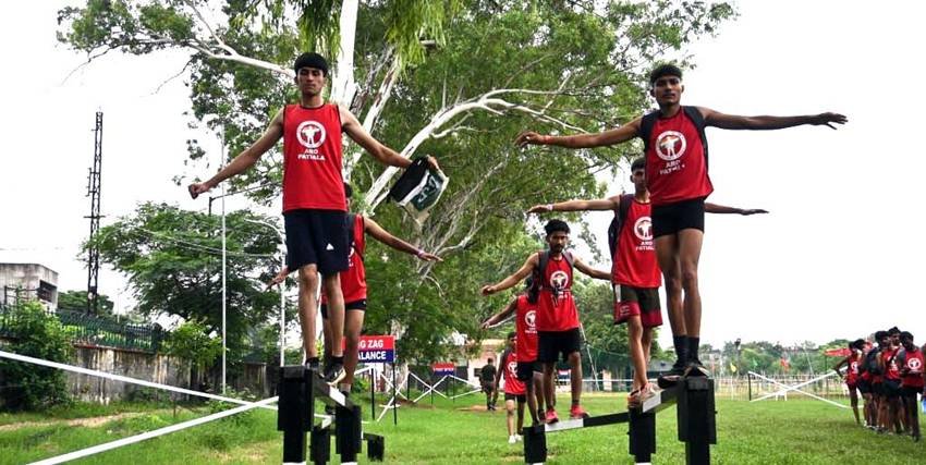 Army training running routine