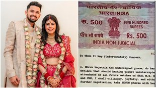 dhoni fan, bride groom wedding, Dhoni csk match contract, viral video, Dhruv Majethia