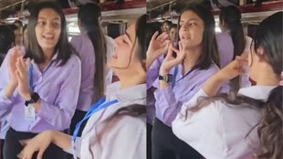 College Girls dances on item Song in bus viral video creates buzz.