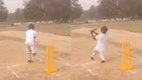 one legged child cricket viral video
