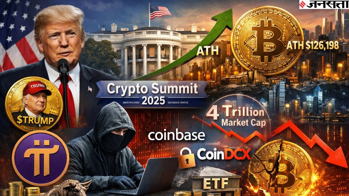 क्रिप्टो के लिए कैसा रहा 2025: Trump Coin से Pi Coin तक की एंट्री, $4  ट्रिलियन तक पहुंचा बाजार; देखें 12 बड़ी घटनाएं | How 2025 looked for crypto  From Trump Coin