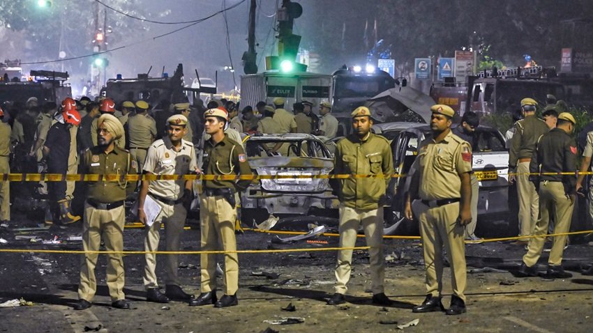 Delhi Red Fort Blast Express Photo