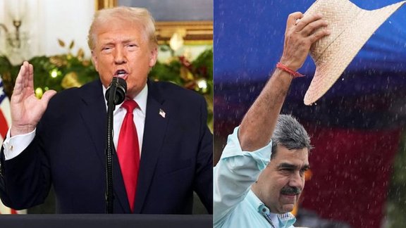 US and Venezuela, trump, maduro