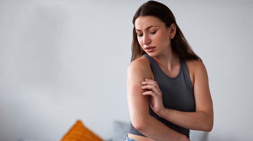 liver problems visible on skin