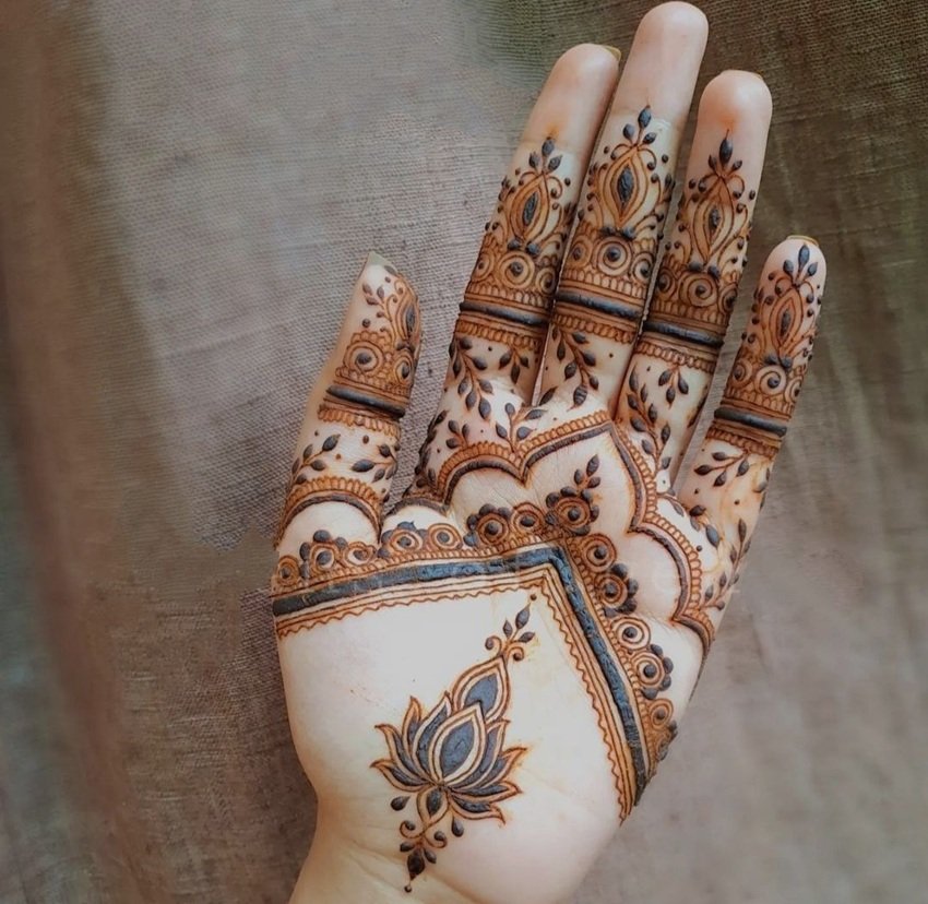 Easy Finger Mehndi Ideas