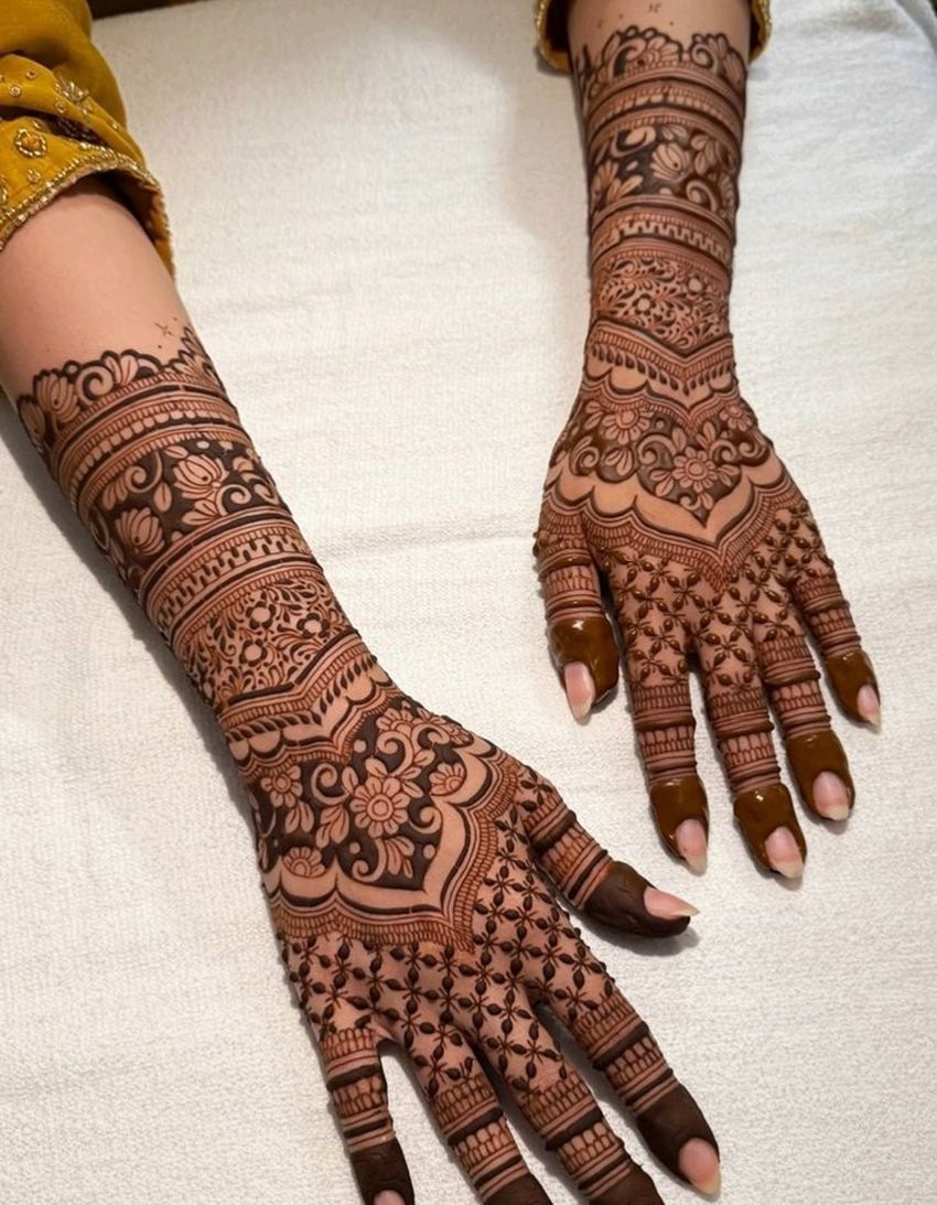 Elegant Wedding Mehndi