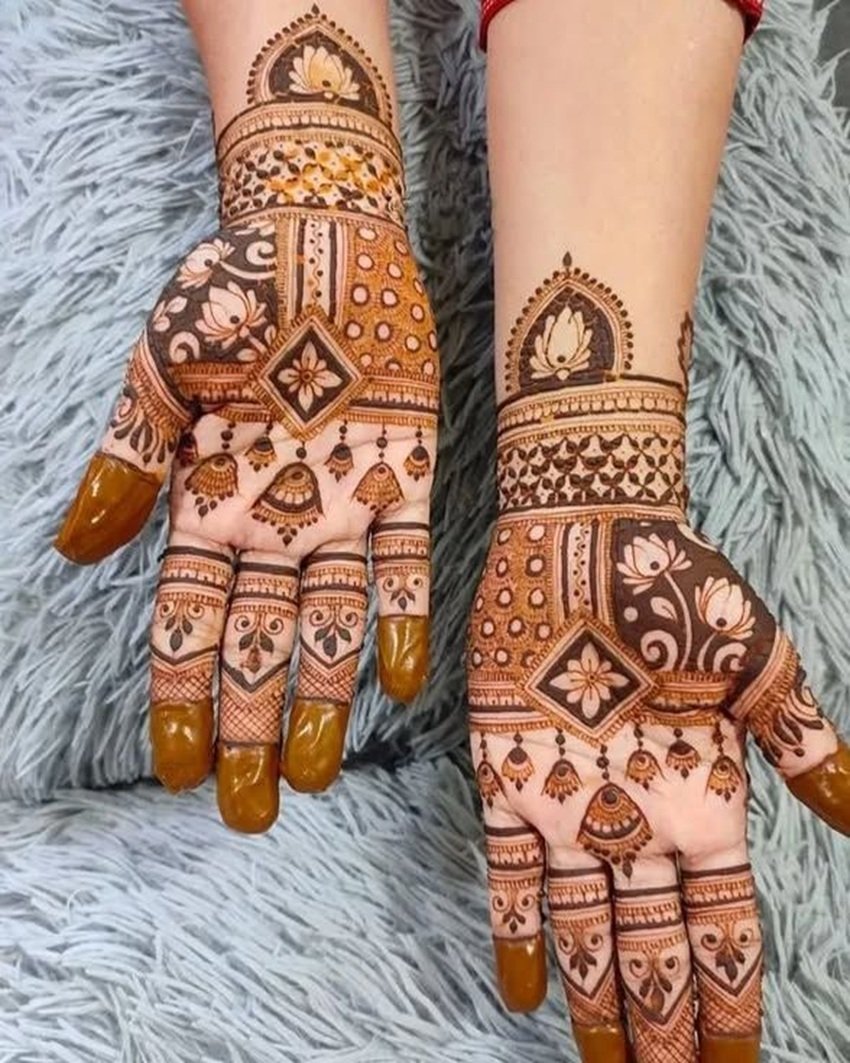 Engagement Mehndi Ideas