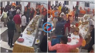 Viral Video, Video Viral, Rasgulla, fight in Wedding,