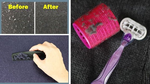 Garam kapdo se rua kaise hataye | Wool Clothes Care Tips | How to remove lint balls/Pilling