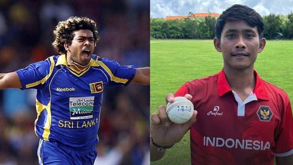 Gede Priandana, Lasith Malinga,5 Wickets in over