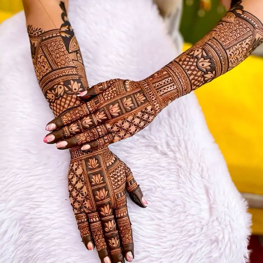 Geometric Mehndi Designs