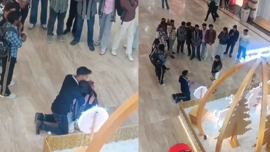 Ghaziabad Proposal Viral Video