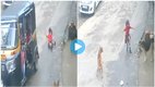 Viral Video, Trending Video, Girl fell Down,