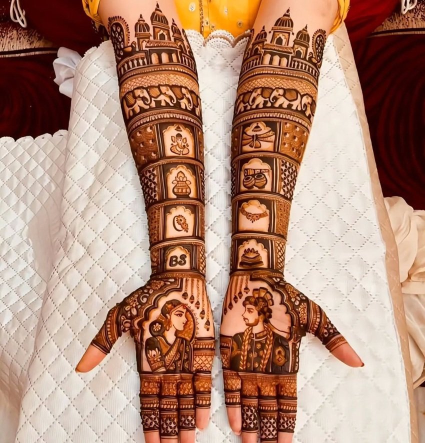 Hands and Arm Mehndi Designs