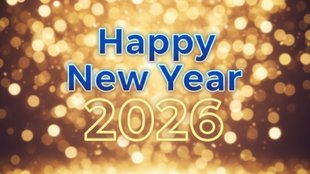 Happy New Year, Happy New Year 2026 greetings, New Year Greeting card