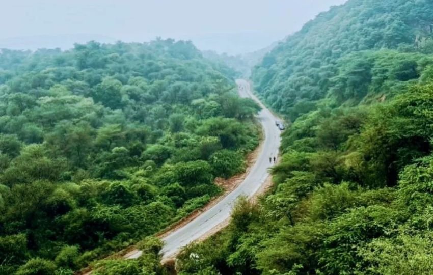 Aravalli mountain range India