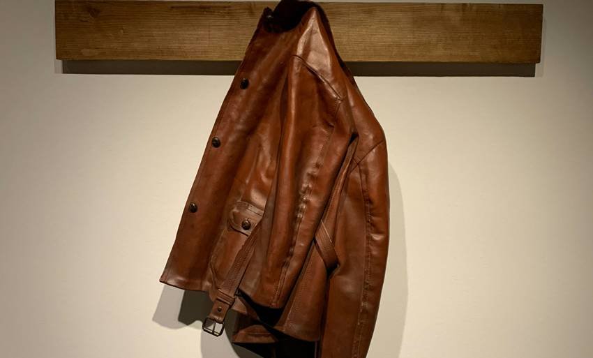 clean leather jacket at home naturally