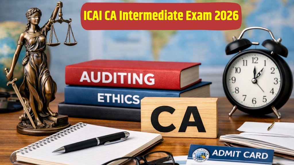 ICAI CA Exam 2026, CA Intermediate Auditing Exam Date Changed, ICAI Admit Card 2026, CA January Exam Schedule