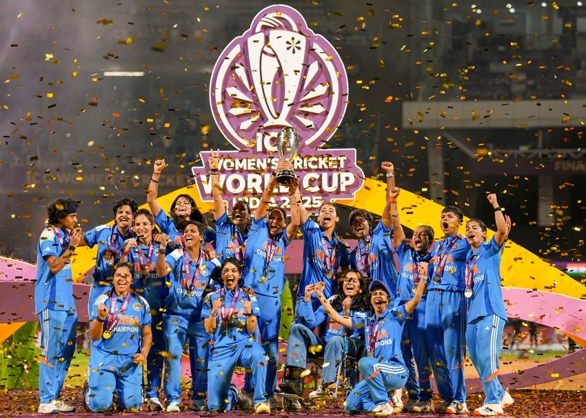 India Finally Takes Home Women World Cup Trophy