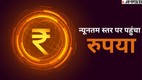 Indian Rupee, Indian Rupee fall