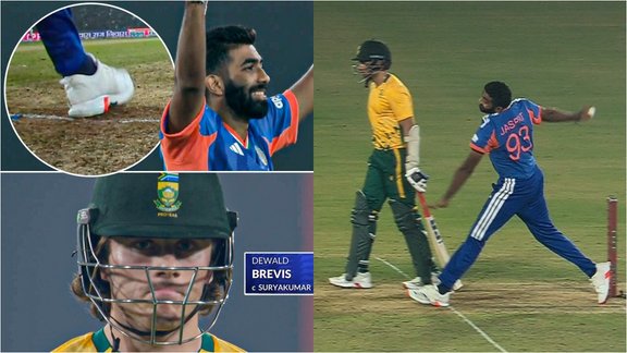 IND vs SA Jasprit Bumrah No Ball Confusion Dewald Brevis Wicket Cuttack T20 Third Umpire Decision Full MCC Rule