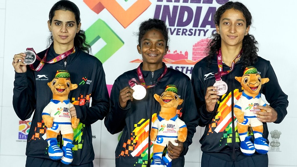 KIUG 2025, Khelo India University Games 2025, Keerthana sprinter story