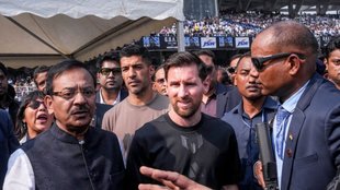 Lionel Messi in Kolkata