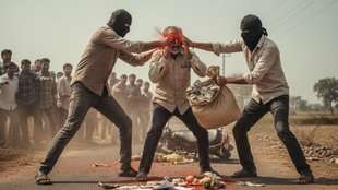 MP Crime News Farmer robbed of Rs 25 lakh after chilli powder was thrown in his eyes police launch investigation