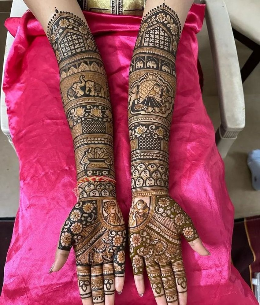 Mehndi Inspiration for Brides
