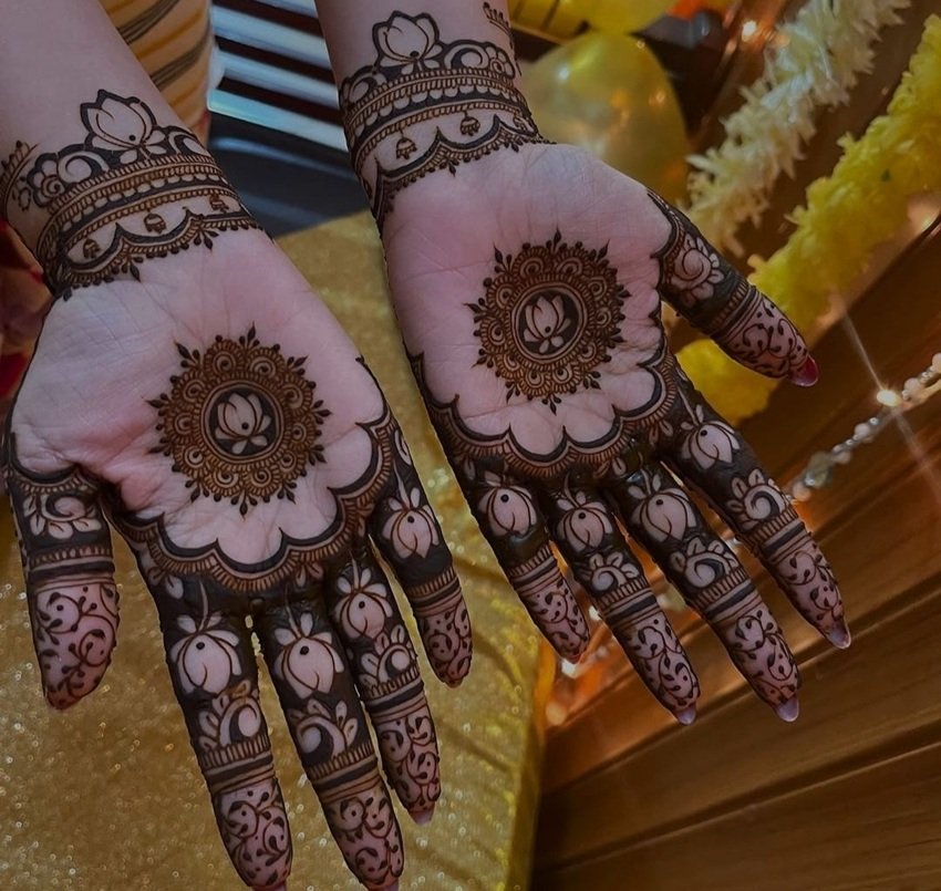 Minimal Finger Henna Designs That Add Instant Elegance