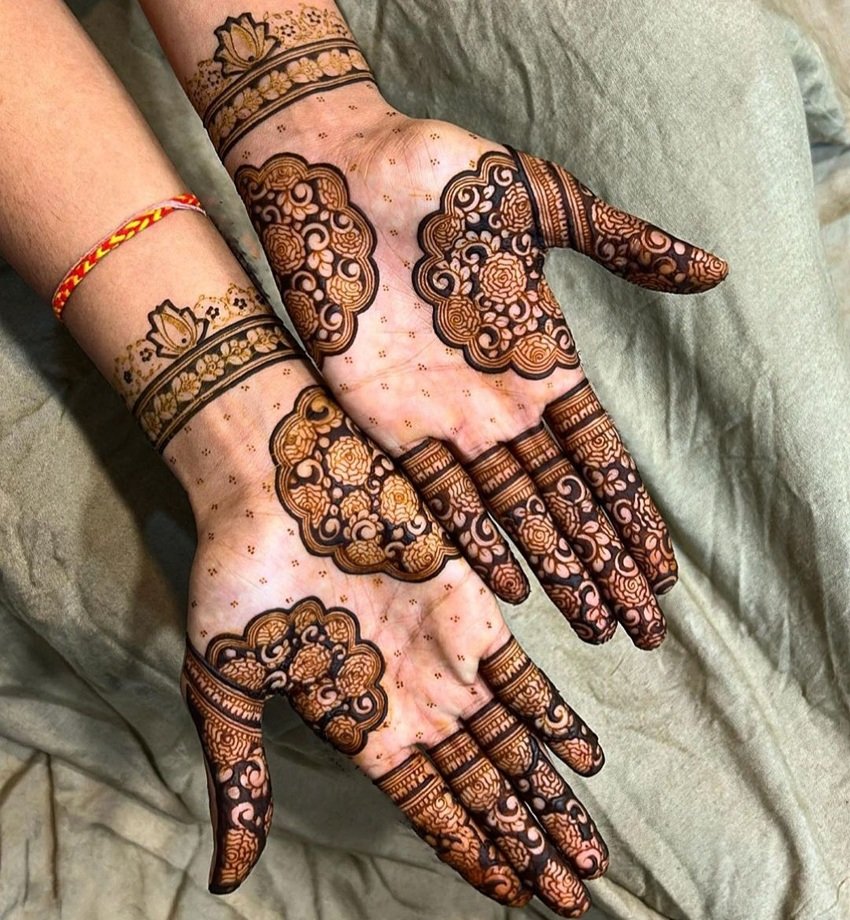 Minimal mehndi designs
