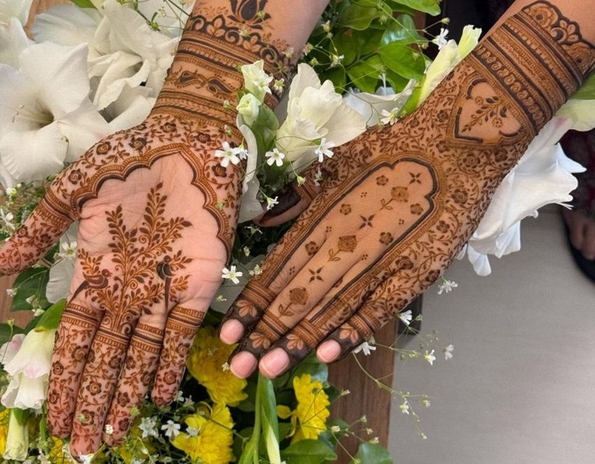 Modern henna ideas