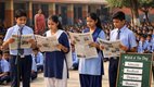 UP School News, Uttar Pradesh Education News, UP School Newspaper Reading