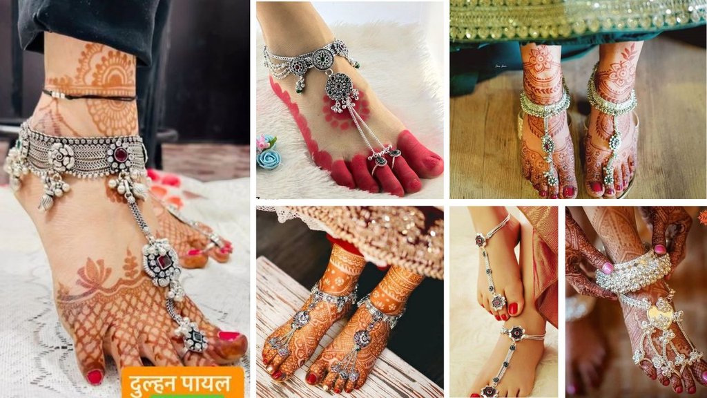 khoobsurat chandi ki payal | bichiya set designs | Pagphool payal bichiya set khoobsurat chandi ki payal | bichiya set designs | Pagphool payal bichiya set
