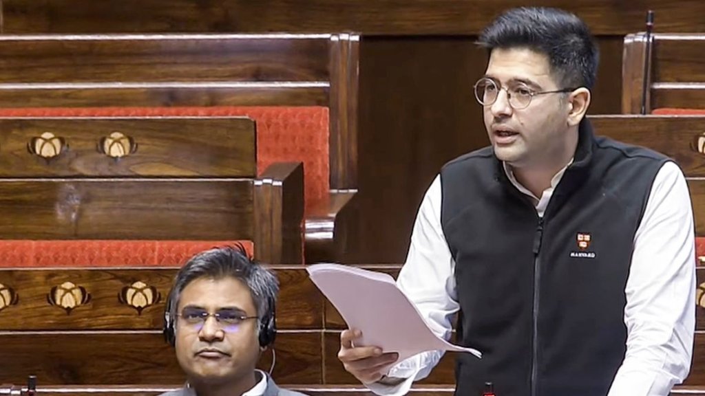 Raghav Chaddha, Parliament, Hindi News