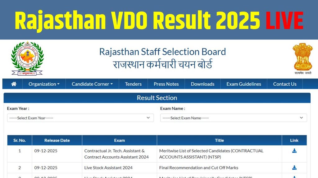 vdo result live, rajasthan vdo result 2025, rssb vdo result 2025, gram vikas adhikari result 2025, vdo merit list 2025 pdf vdo result live, rajasthan vdo result 2025, rssb vdo result 2025, gram vikas adhikari result 2025, vdo merit list 2025 pdf