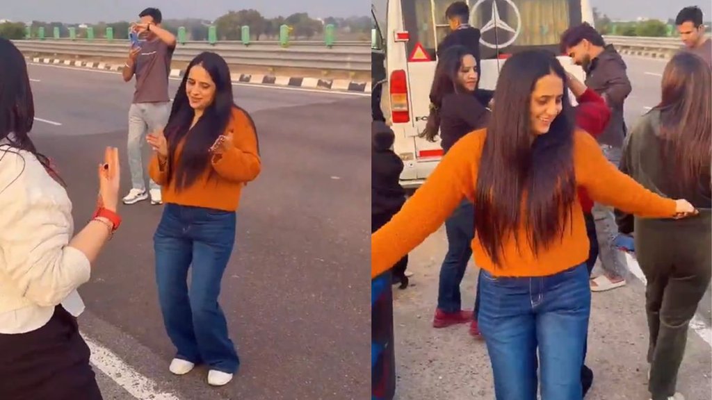 A video of a Rajasthan Police woman constable dancing with friends after stopping a vehicle on a national highway has gone viral, raising questions about rules and discipline. A video of a Rajasthan Police woman constable dancing with friends after stopping a vehicle on a national highway has gone viral, raising questions about rules and discipline.