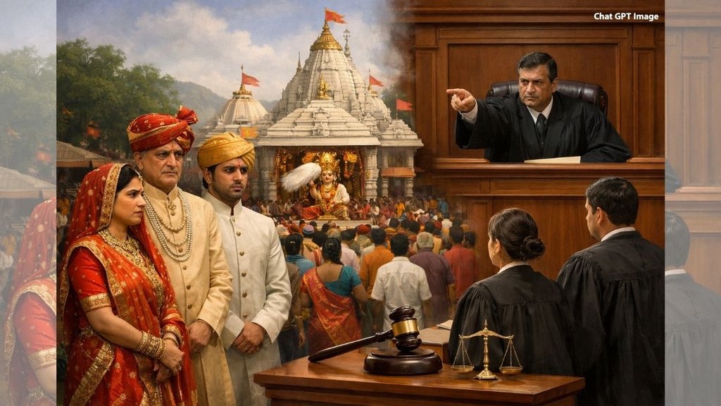 Ambaji Temple Gujarat High Court, Arasuri Ambaji Mata Temple, Danta Royal Family vs Ambaji Temple