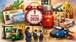 New Year Rule Change 2026: पैन-आधार से LPG तक…1 जनवरी से बदल जाएंगे ये नियम, आपकी जेब पर पड़ेगा सीधा असर