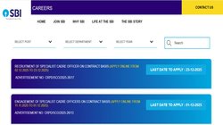 SBI SO Recruitment 2025: एसबीआई स्पेशलिस्ट ऑफिसर भर्ती के लिए आवेदन करने की लास्ट डेट नजदीक, 40 हजार से ऊपर होगी सैलरी